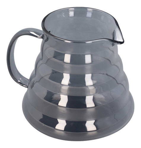 Cafetera De Vidrio De Borosilicato Gris Galvanizado