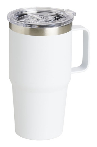 10 Caneca Térmica 700ml Branco Personalizado