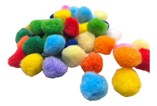 Pompon Multicolores 20mm