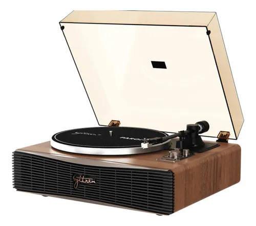 comprar Pack De Tocadiscos Vintage Bluetooth Con Altavoces Integrado