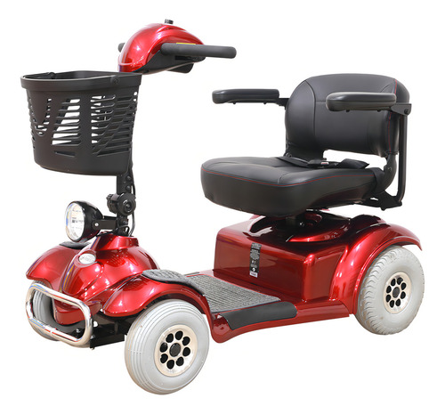 Scooter Elétrica Cadeira De Rodas Mirage Rx Vinho Freedom Cor Vermelho