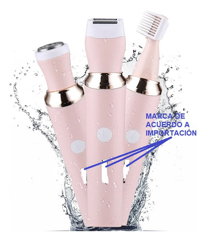 Depiladora - Rasuradora Femenina 3 En 1 Recargable Usb
