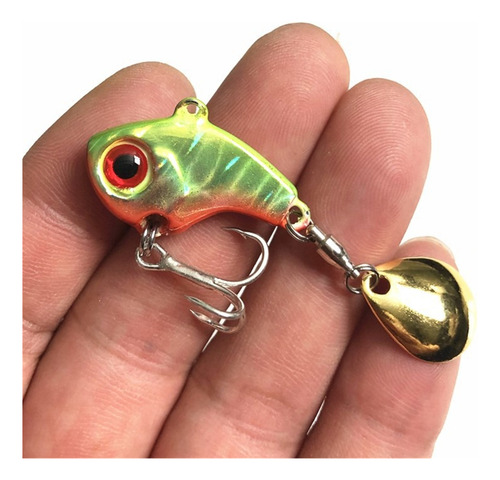 (a-9) Cuchara Giratoria De Metal Duro Para Cebos Para Peces,