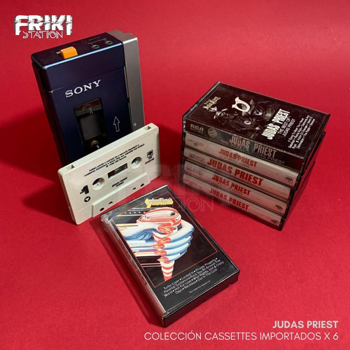 Colecciones Cassettes Tapes Importados Judas Priest X 6
