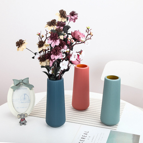 Jarrón De Flores De Plástico De Estilo Nórdico Para Decoraci