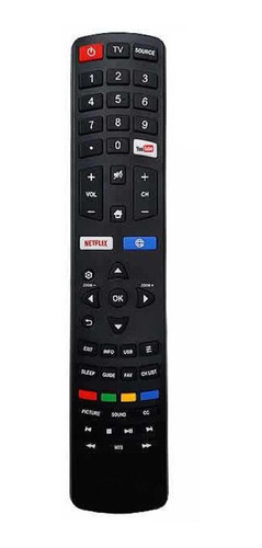 Control Remoto Para Tonomac Ken Brown Rca  Tv Led Lcd 506