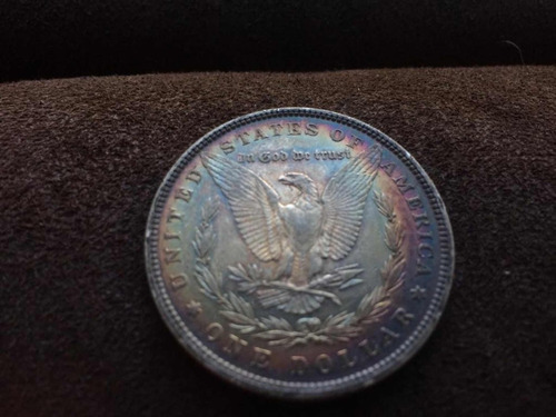 1879 Morgan Dolar Arcoiris