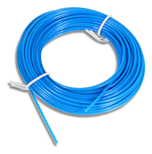 Hilo Redondo Para Desbrozadora 1.6 Mm X 15 Mts Gardens Color Azul
