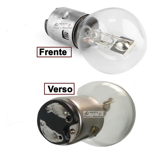 Lâmpada Farol 12v Suzuki Gs 120 2014 À 2017 Mod Original