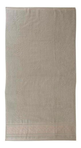 Kit 5 Toalhas Banhão Algodão Toque Suave Rápida Absorção Cor Cinza