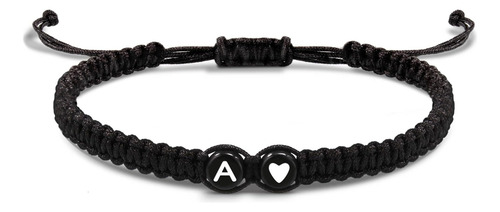 Btysun Pulseras Iniciales Para Mujeres, Hombres, Adolescente
