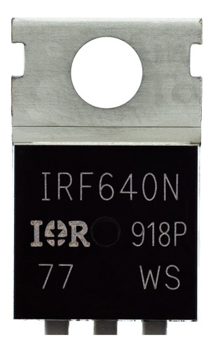  Irf640 Irf640n Potencia Mosfet 18a 200v To-220