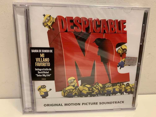 Despicable Me Ost Mi Villano Favorito Cd Nuevo Sellado