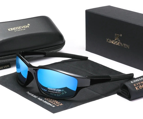 Lentes De Sol Gafas Kingseven Aviador Proteccion Uv400