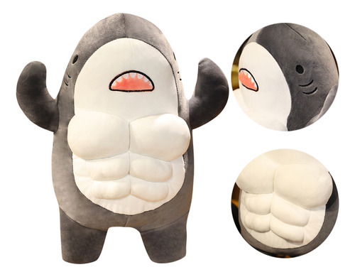 Muñeca De Peluche Muscle Shark