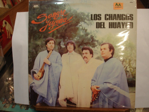 Los Changos Del Huayco Sangre Jujeña  Disco Lp Vinilo   D