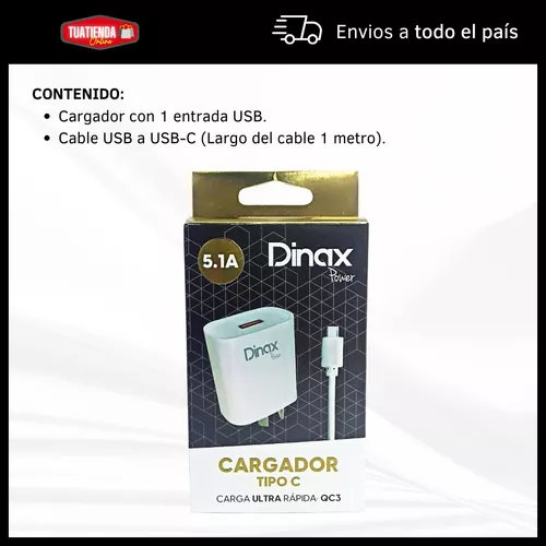 Cargador Dinax Usb A Micro Usb 5.1a