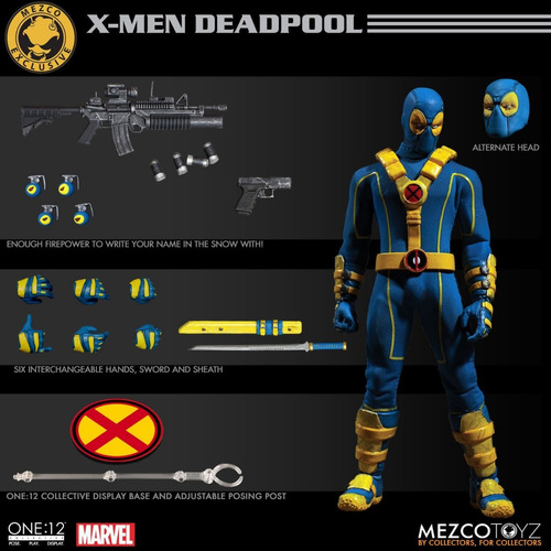 Deadpool X-men Exclusive Marvel Mezco One:12