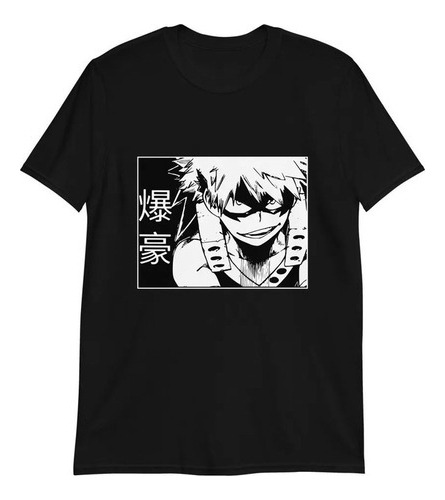 Remera Camiseta Boku No Hero Kacchan Bakugo My Hero Unisex