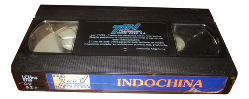 Vhs Indochina ( Indochine, Régis Wargnier, 1992) (Usado)