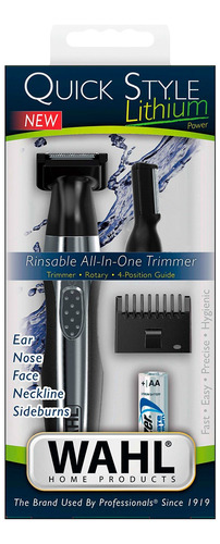 Trimmer Para Cortar Barba Bigote Orejas Cuello Portatil Wahl