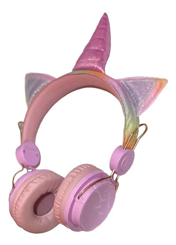 Fone De Ouvido Sem Fio Bluetooth Unicornio Para Crianças