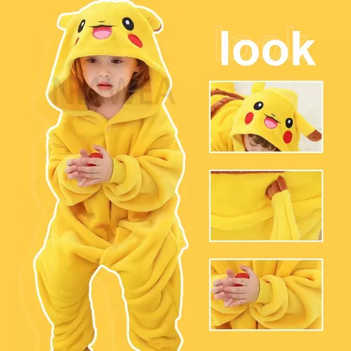 Mameluco de pikachu para bebe sale