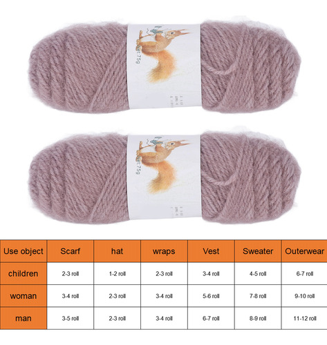 Hilo Simply Soft, 2 Unidades, Tejido A Mano A Ganchillo, Par
