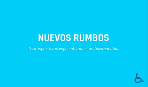 Transporte Personas Con Discapacidad- Caba Y Gba