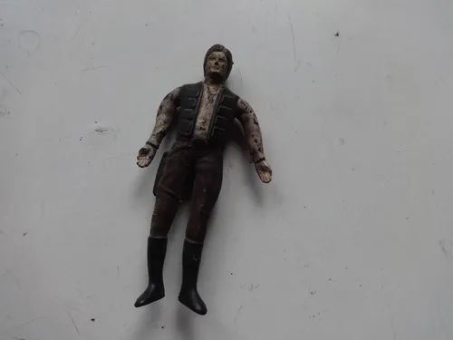 Muñeco Star Wars Antiguo Goma Para Restaurar Hans Solo (Usado)