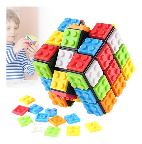 Cubo De Rubik De 3x3 Magic Rompecabezas Ladrillos De Juguete