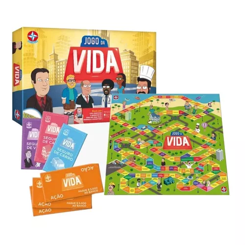 Jogo Da Vida Novas Profissões - Estrela