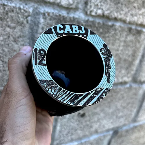 Mate Clásico Modelo Boca Juniors Escudo Riquelme Hinchada 12 Negro Boca Jnrs