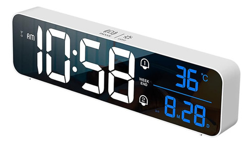 ~? Despertador Digital Agwim Para Dormitorios, Reloj De Cale
