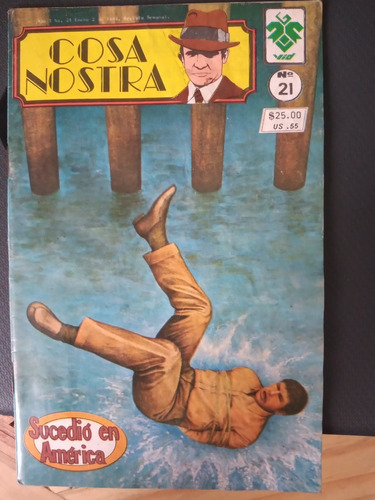 Comic La Cosa Nostra No. 21 Editorial Vid Diciembre 1984