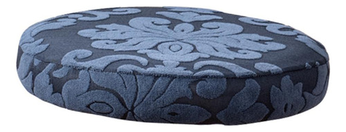 Funda De Silla Redonda Funda Protectora De Asiento Gris Azul