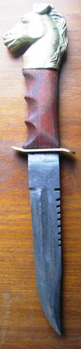 Imagen 2 de 7 de Cuchillo Militar Antiguo Del Arma De Caballeria R.o.u