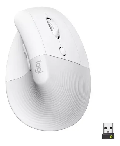 Mouse Logitech Lift Inalámbrico Ergonómico Sensor Óptico