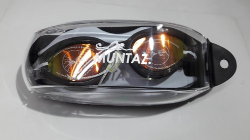 Imagen 2 de 6 de Antiparra Con Estuche Espejada Adulto Unisex Muntaz 10 - 209