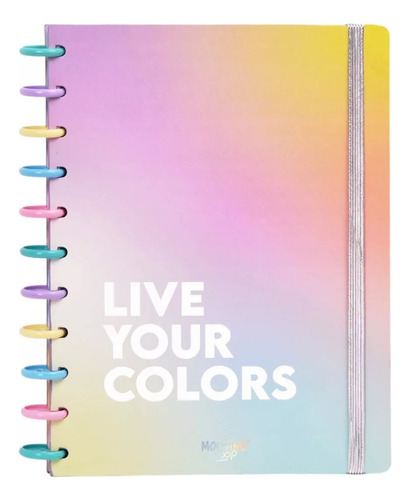 Cuaderno Inteligente Mooving Loop Life In Colors Teen Discos