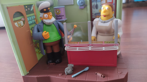 Simpsons Playmates Cocina De Doris Escuela Capitan Marinero