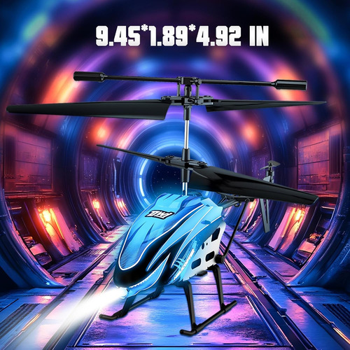 «helicóptero Rc, 2,4 Ghz, 3,5 Canales, Luz Led, Vuelo Automá