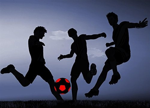 Nightmatch Light Up Balón De Fútbol Incl. Ball Pump Y Bate