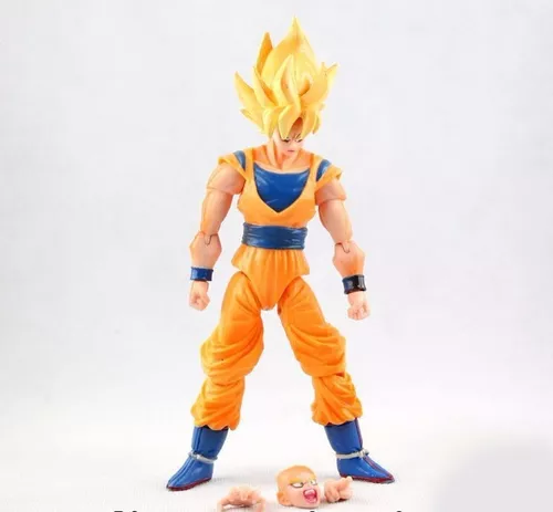 Kit 6 Action Figure Bonecos Dragon Ball Z Articulado Goku