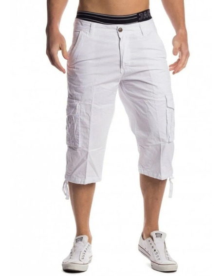 bermuda capri masculina moletom