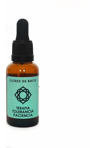 Flores De Bach Tolerancia Y Paciencia 100% Natural 30ml