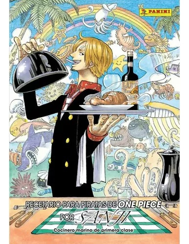 One Piece Recetario Para Piratas Manga Panini Español Sanji 