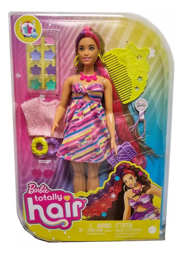 Barbie Totally Hair Pelo Castaño