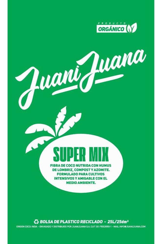 Supermix Juanijuana 25l