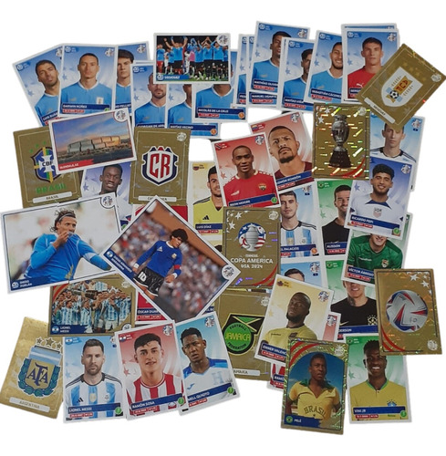 Figuritas Album Copa America 2024 Panini. Sueltas A 15 C/una